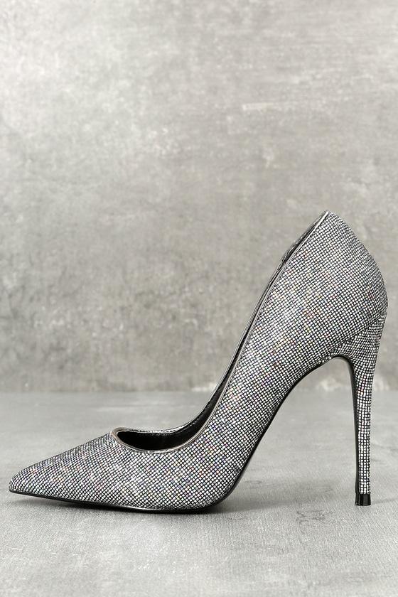 Steve Madden | Daisie Black Multi Glitter Pumps | Size 5.5 | Lulus