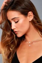 Incantation Silver Rhinestone Layered Necklace | Lulus