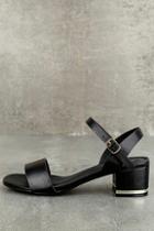 Jacobies Lila Grace Black High Heel Sandals