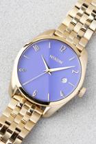 Nixon Bullet Light Gold And Lavender Watch