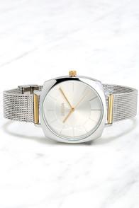 Breda X Lulus Vix Two-tone Gold And Silver Watch