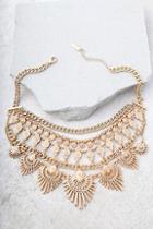 Lulus Made For This Gold Statement Necklace
