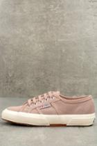 Superga | 2750 Pink Suede Leather Sneakers | Size 6 | Rubber Sole | Lulus