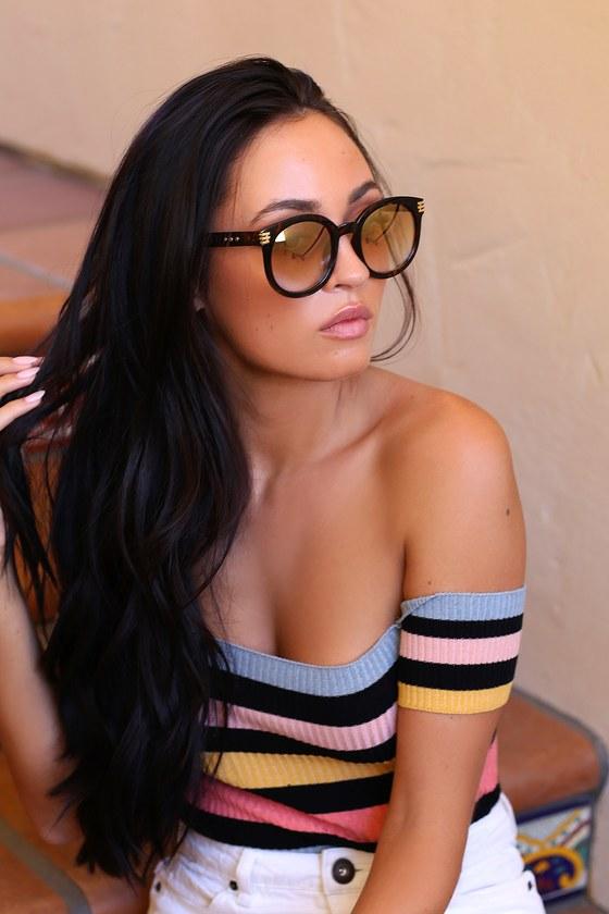 Well-rounded Tortoise Oversized Sunglasses | Lulus