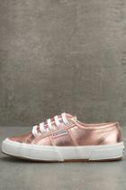 Superga Superga 2750 Cotmetu Rose Gold Leather Sneakers