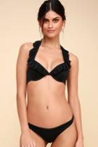 Maaji Meteorite Flirt Black Reversible Bikini Bottom | Lulus