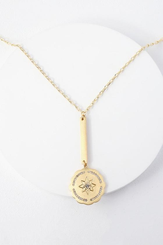Charm Star Gold Pendant Necklace | Lulus