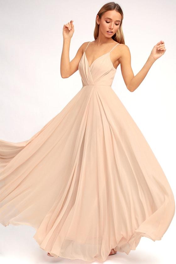 All About Love Blush Pink Maxi Dress | Lulus