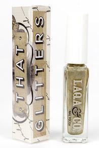 Laqa & Co. Chubs Gold Nail Polish
