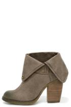 Sbicca Sbicca Chord Taupe Fold-over Boots