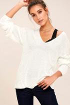 Gentle Fawn Tucker White Sweater