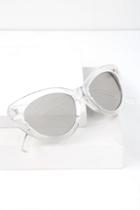 My Melody Clear Mirrored Cat-eye Sunglasses | Lulus