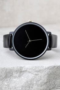 Lulus Make Good Time Black Watch