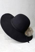 Lulus Enigmatic Force Black Fur Pompom Hat