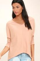 Nulabel In Your Eyes Blush Long Sleeve Top