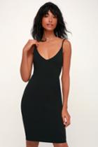 Sass And Class Black Sleeveless Bodycon Dress | Lulus