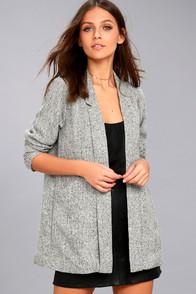 Current Air Promotion Black And White Blazer