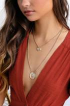 Treasure Hunt Gold Necklace Set | Lulus