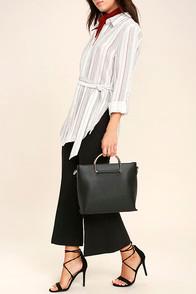 Lulus Complete Package Black Handbag