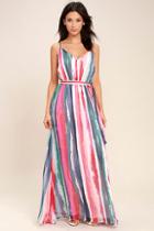 Jack By Bb Dakota Joyner White Print Maxi Dress