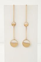 Illusionist Brushed Gold Drop Earrings | Lulus