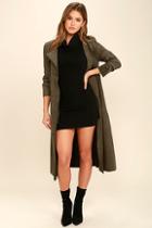Foxiedox Cutting Edge Olive Green Suede Jacket