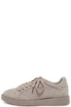 Liliana My City Light Grey Suede Sneakers