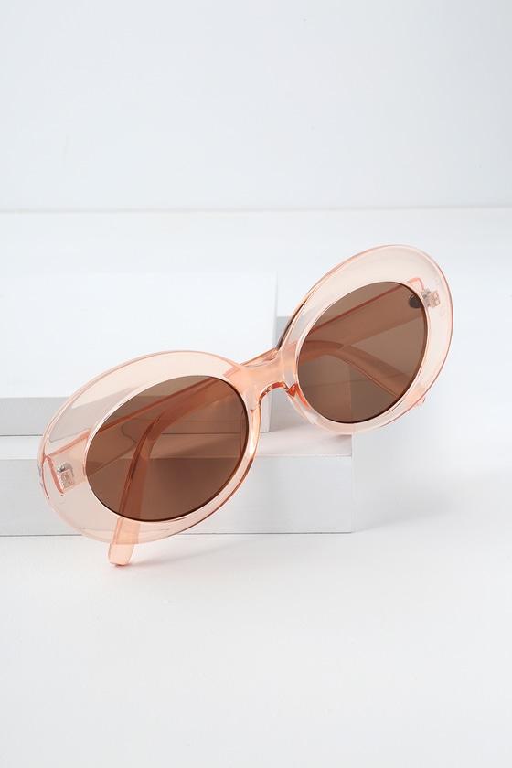 Francis Peach Sunglasses | Lulus
