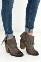 Sbicca Chord Taupe Fold-over Boots