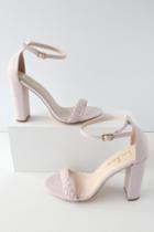Taylor Braided Lilac Suede Ankle Strap Heels | Lulus