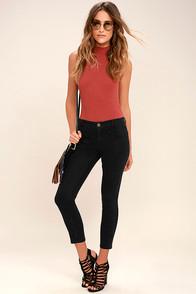 White Crow Skyline Black Skinny Jeans