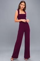 Lulus | Enticing Endeavors Plum Purple Jumpsuit