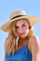 Lulus | St. Tropez Tan Straw Hat | Beige