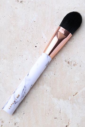 Skinnydip London F1 Face It Marble Foundation Brush | Lulus