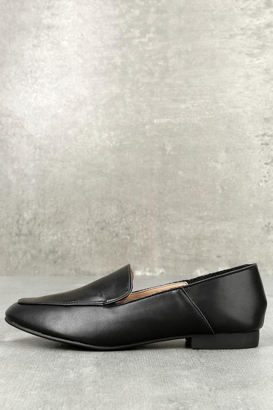 Qupid | Chicago Black Loafers | Size 5.5 | Vegan Friendly | Lulus