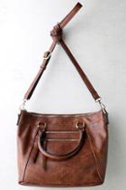 Lulus Each And Every Moment Brown Handbag