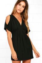 Lush Game Changer Black Dress