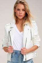Ride Your Heart Out White Vegan Leather Moto Jacket | Lulus