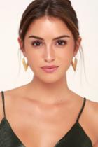 Melodious Moves Gold Earrings | Lulus