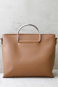 Lulus Complete Package Tan Handbag
