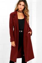 The Fifth Label Paint Palette Wine Red Coat