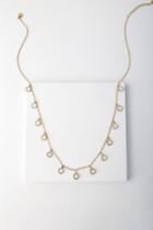 Ritzy Business Gold Rhinestone Necklace | Lulus