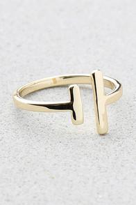 Shashi Ana Gold Ring