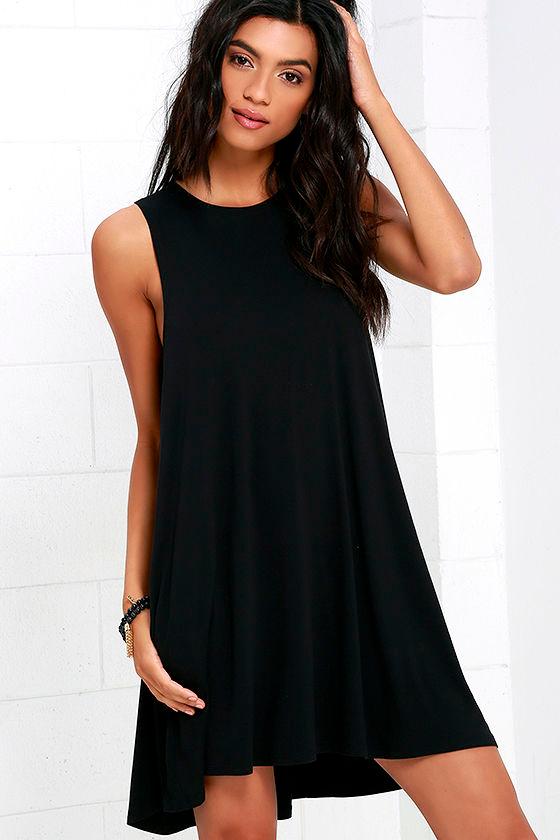 Rvca | Sucker Punch 2 Black Swing Dress | Size X-small | Lulus
