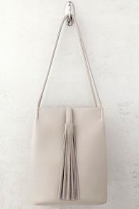 Lulus Pack At Ya Grey Bag