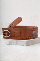 Lulus Exciting Excursion Silver And Brown Belt