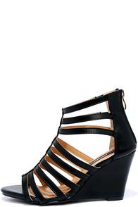 Dbdk Good Measure Black Caged Wedges