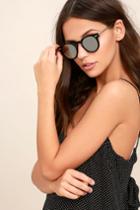 Spitfire Sunglasses | Spitfire Sharper Edge 1 Black And Silver Mirrored Sunglasses | 100% Uv Protection | Lulus