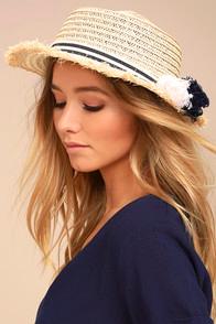 Lulus Yacht Club Beige Straw Hat