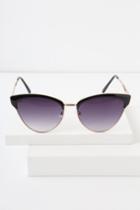 Hunky Dory Black Cat-eye Sunglasses | Lulus